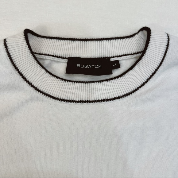 Bugatchi Solid Crew Neck Sweater - Picture 14 of 15
